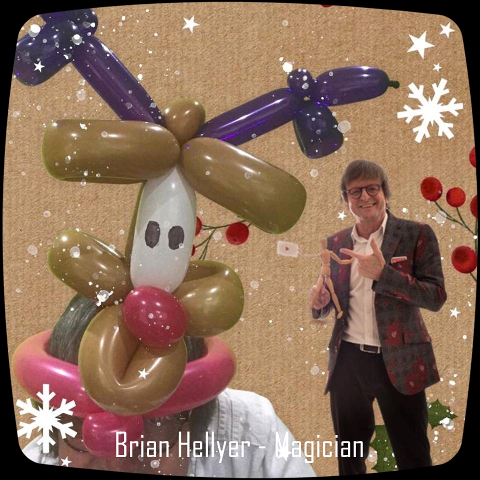 Brian Hellyer Children's Magic, Close up, Balloon artist Lincolnshire
